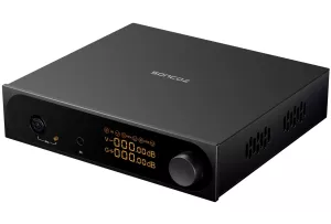 SONCOZ SGA1 (Deep Black / Czarny) - Zbalansowany Wzmacniacz Słuchawkowy (HPA) i Przedwzmacniacz (Pre-AMP)