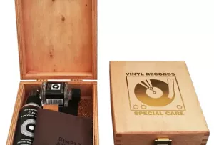 Simply Analog Wooden Cleaning Boxset (Drewniany) - Zestaw do Czyszczenia Gramofonu i Płyt Winylowych
