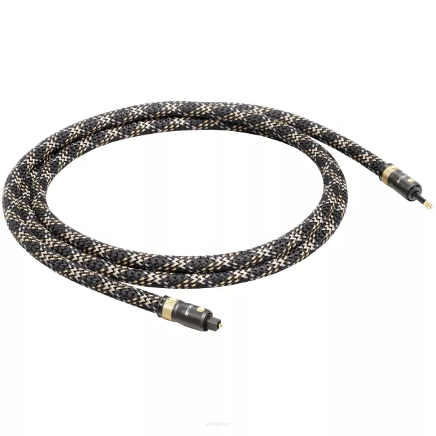 VIABLUE H-Flex T8 Toslink/Mini-Toslink (Cobra) - 0.5m - Przewód Optyczny Toslink - Mini-Toslink
