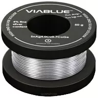 VIABLUE Silver Solder 50 g - Cyna Lutownicza (Srebro 4%)