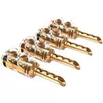 VIABLUE TS Banana Plugs Tube - Wtyki Bananowe (4 szt.) - 2