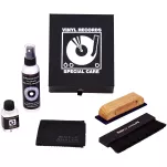 Simply Analog Deluxe Cleaning Boxset (Skórzany) - Zestaw do Czyszczenia Gramofonu i Płyt Winylowych (Czarny) - 2