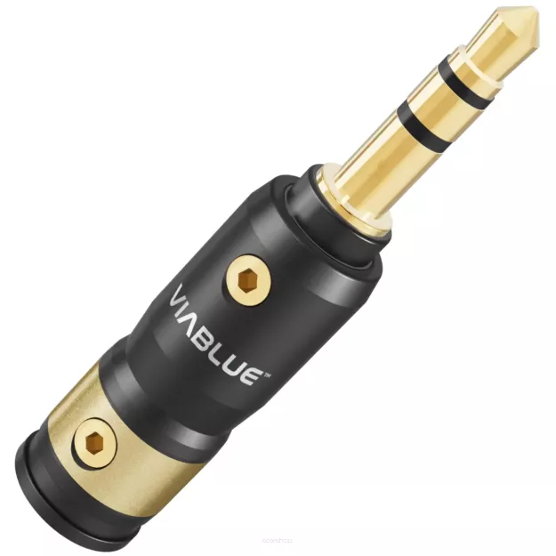 VIABLUE T8 TRS Audio Plugs 3.5 Stereo S - Wtyki Mini-Jack 3.5mm (50 szt.)