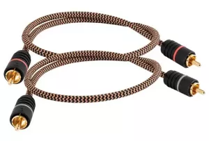 PROSON Arctic RCA Cable  - 2x0.75m - (ARRCA075) - Przewód Analogowy 2RCA-2RCA