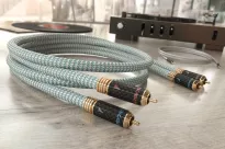 Ricable Invictus Turntable Reference - 2x0.5m - Przewód Gramofonowy 2RCA - 2RCA z żyłą uziemiającą - 4