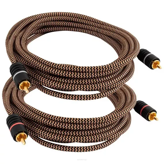 PROSON Arctic RCA Cable - 2x5.0m - (ARRCA5) - Przewód Analogowy 2RCA-2RCA