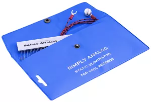 Simply Analog Static Eliminator - Neutralizator Ładunków Elektrostatycznych do Płyt Winylowych (z Uziemieniem)
