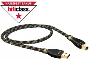 VIABLUE KR-2 SILVER USB 2.0 A-B - 5.0m - Przewód USB