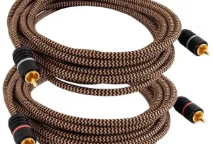 PROSON Arctic RCA Cable - 2x5.5m - (ARRCA55) - Przewód Analogowy 2RCA-2RCA