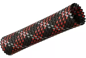 VIABLUE Oplot Cable Sleeve - RED Big - Cena za 1 mb