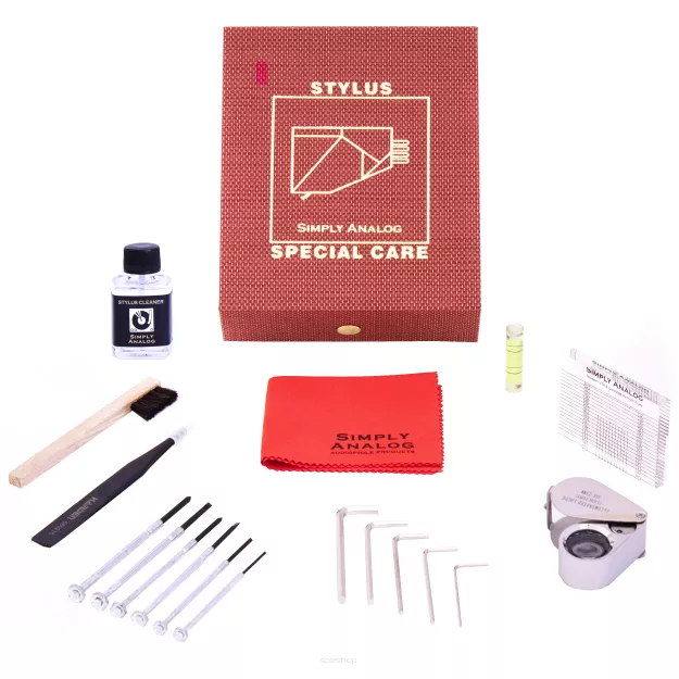 Simply Analog Stylus Kit - Zestaw do Regulacji i Czyszczenia Igły Gramofonowej