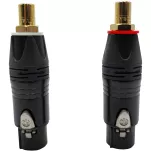LAiV XTR - Adapter z XLR (wtyk żeński) do RCA (gniazdo) - Para Stereo  - 2
